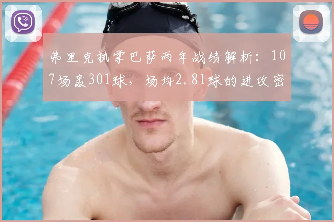 弗里克执掌巴萨两年战绩解析：107场轰301球，场均2.81球的进攻密码